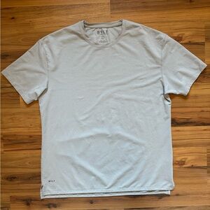 BYLT LUX Gray Split Hem Tee Men’s XXL Stretch Minimalist Athleisure